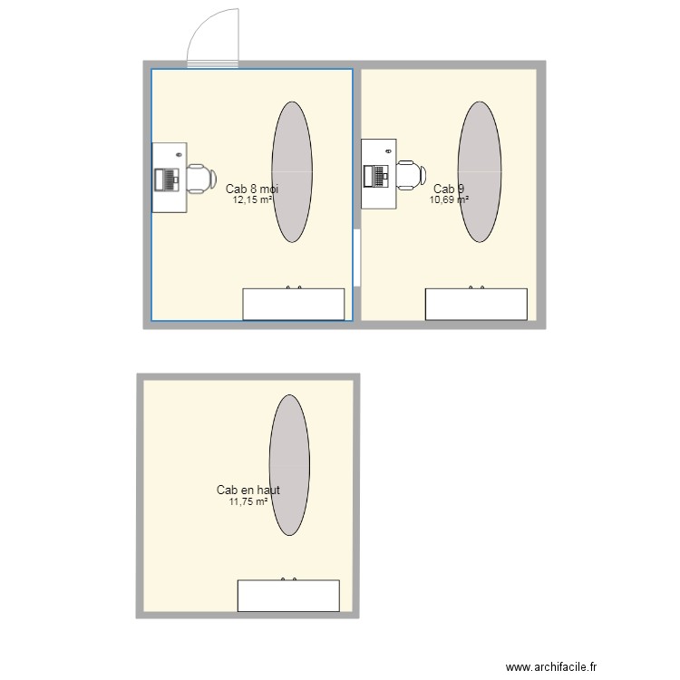 cab kremlin. Plan de 0 pièce et 0 m2