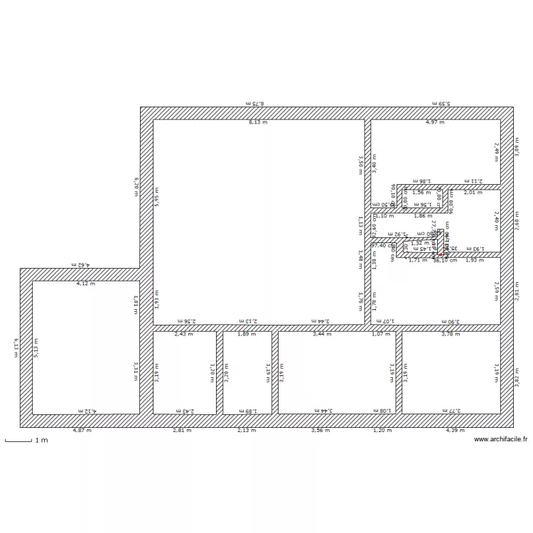 rez de chauss&eacute;. Plan de 