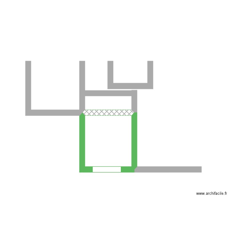 garage moto 1. Plan de 0 pièce et 0 m2