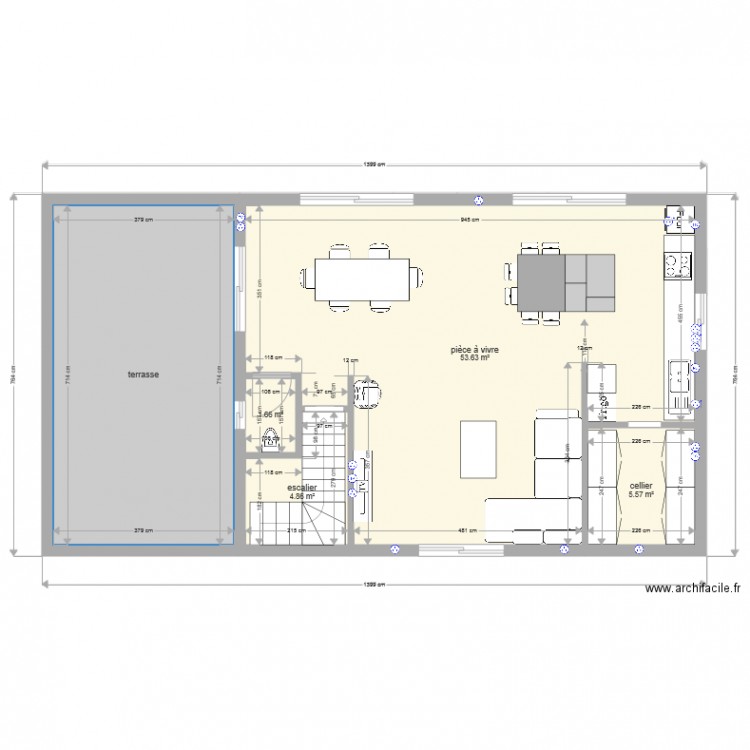 st jean escalier gauche 2. Plan de 0 pièce et 0 m2