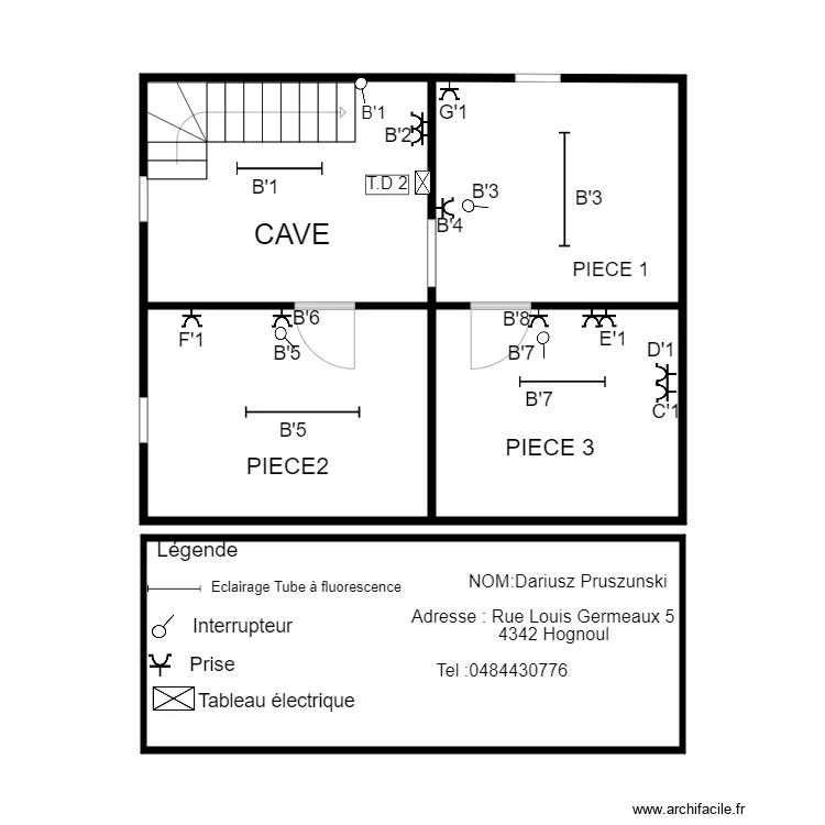 plan4. Plan de 