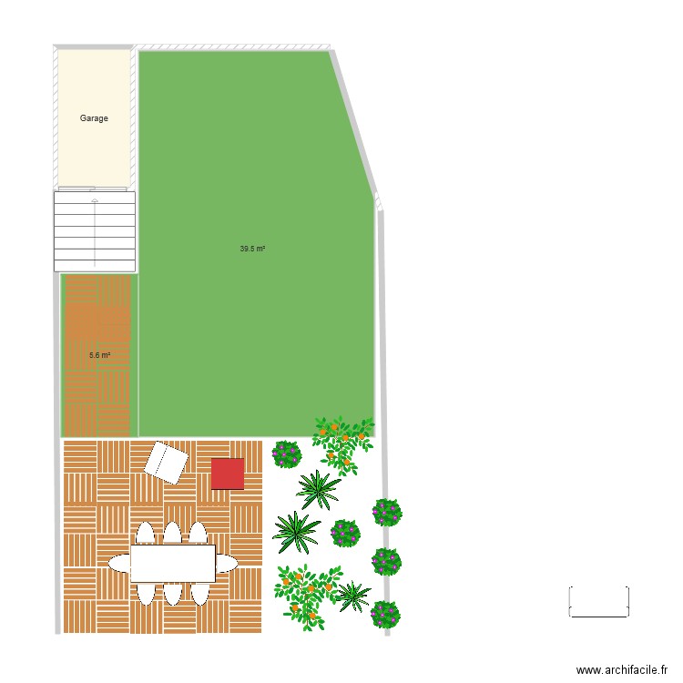 Jardin V3. Plan de 0 pièce et 0 m2