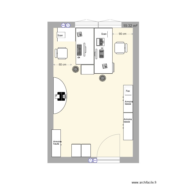 Mm CUGNON Ef 23. Plan de 0 pièce et 0 m2