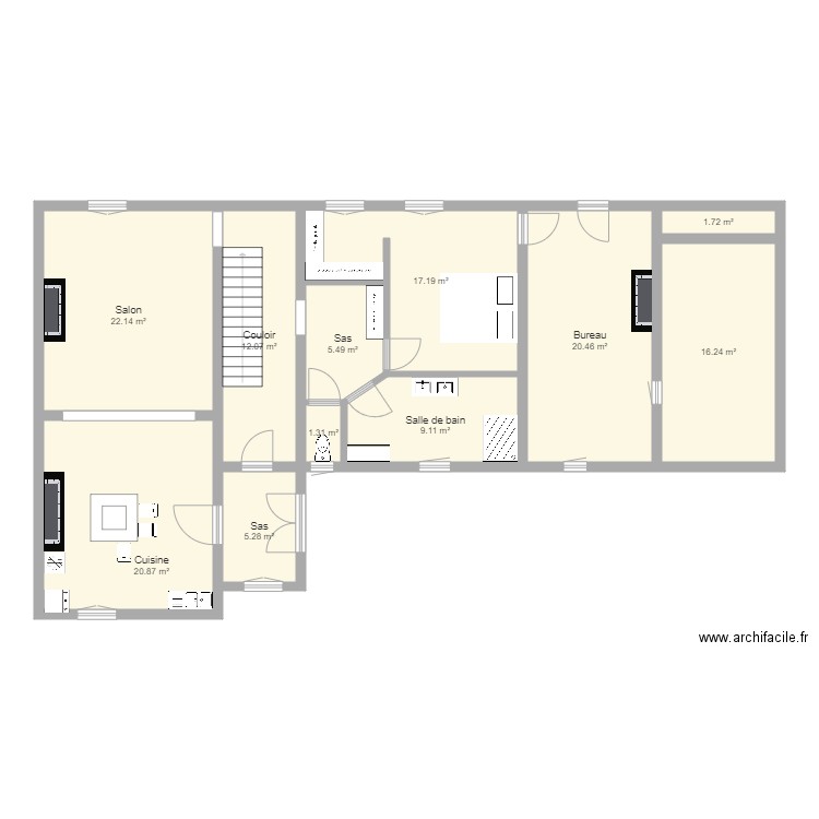 VERSION FINALE VOUILLON. Plan de 0 pièce et 0 m2