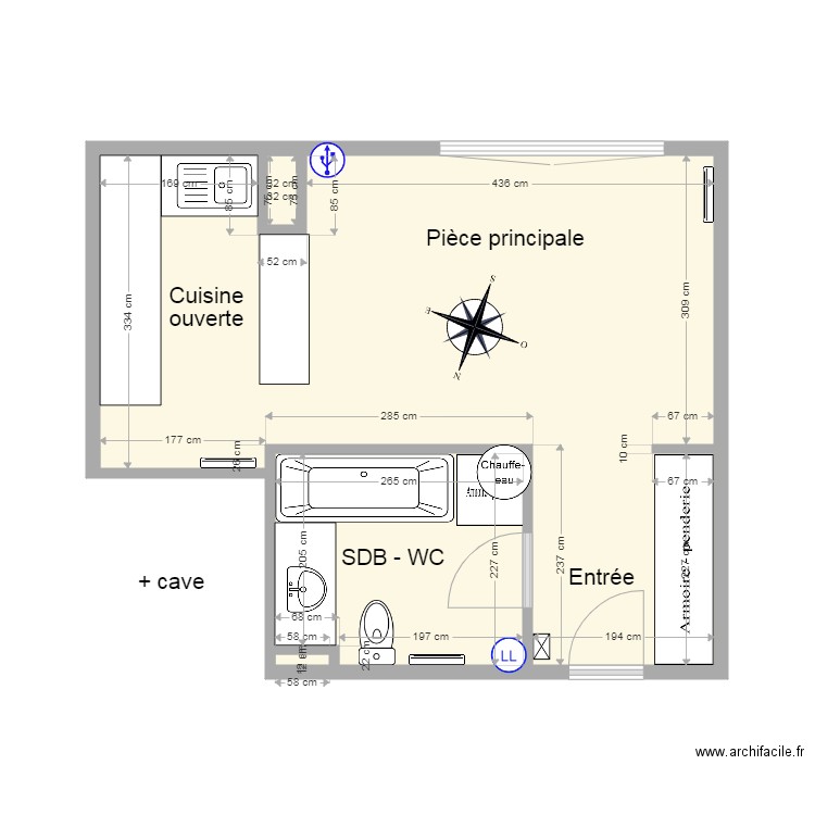 110 Colombes. Plan de 0 pièce et 0 m2