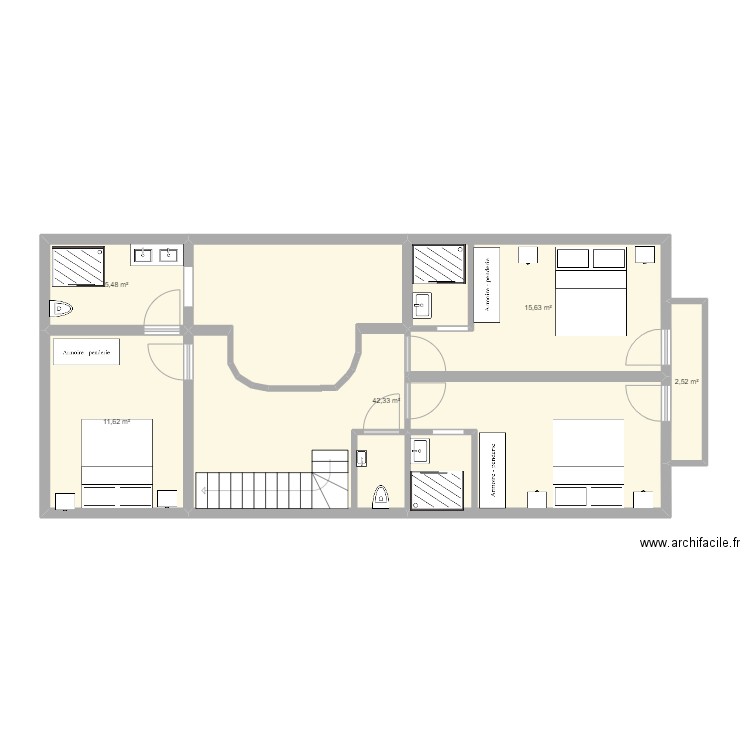 cristo talborjt 1er étage. Plan de 0 pièce et 0 m2