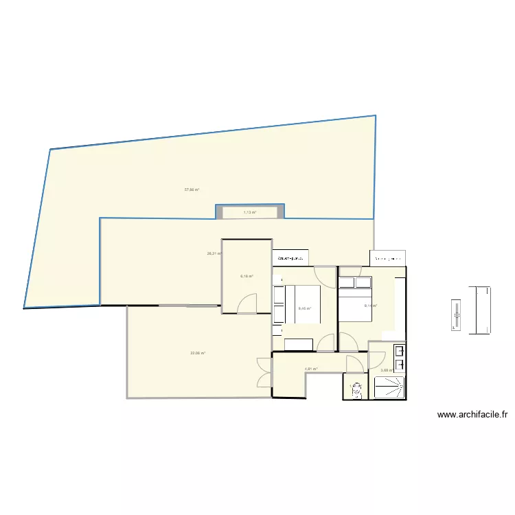 974 polocl&eacute;. Plan de 