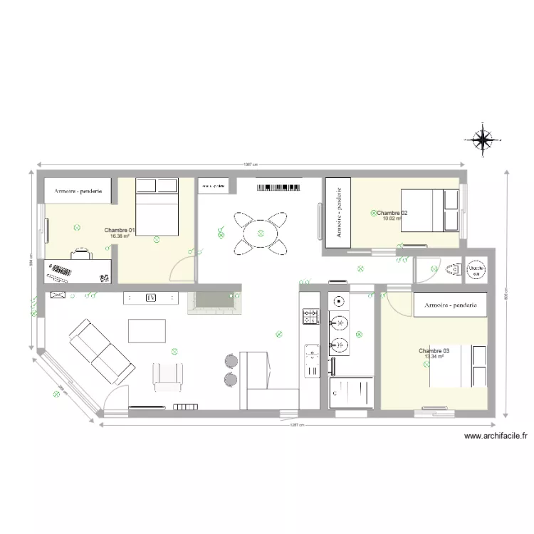 Maison Léognan Plan luminaire. Plan de Maison Léognan Plan luminaire. Plan de