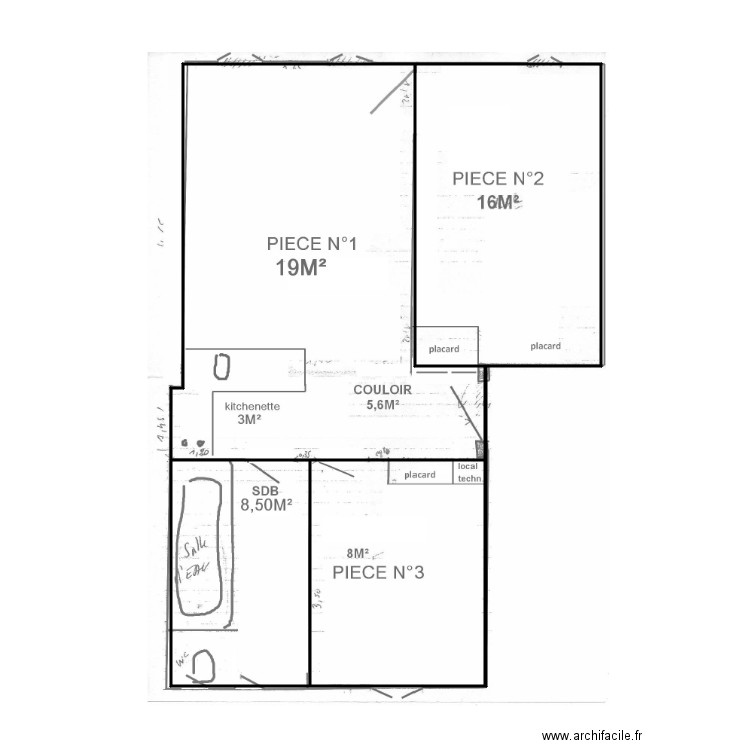 42548 croquis. Plan de 0 pièce et 0 m2