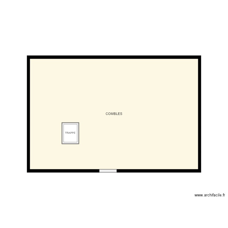 TROUILLARD COMBLES. Plan de 0 pièce et 0 m2