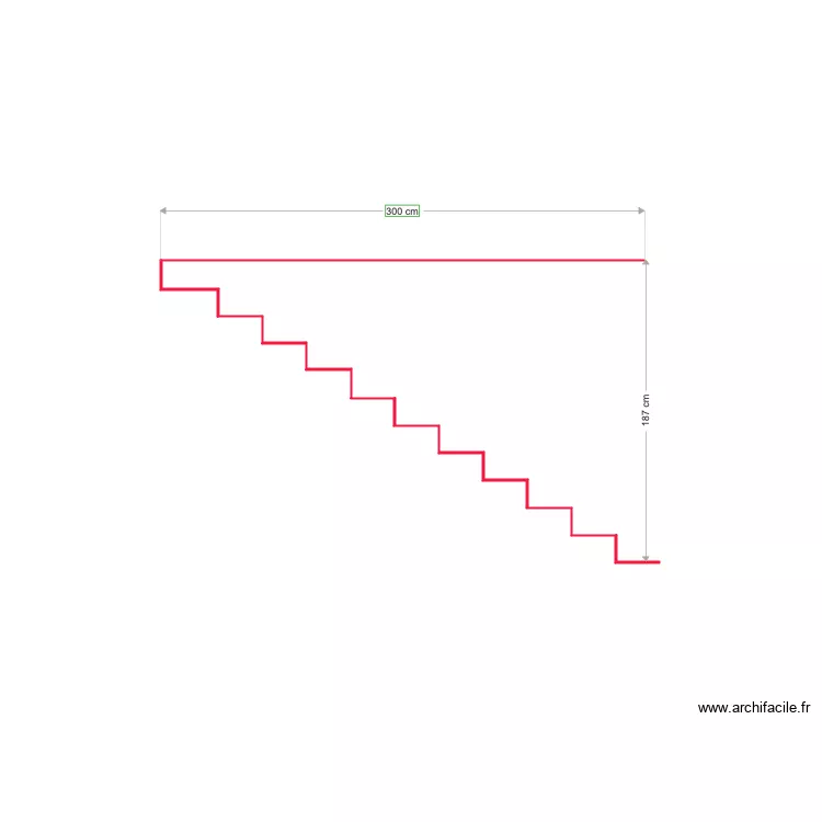 ESCALIER. Plan de ESCALIER. Plan de