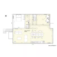 APRES rdc maison Thomery mur porteur intact