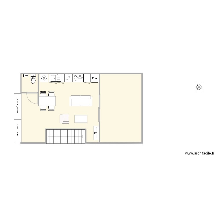 étage michel gachet. Plan de 0 pièce et 0 m2