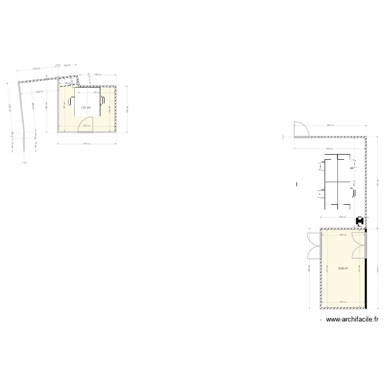 Bureaux Pharmacien+ HAD Hyp 3. Plan de 