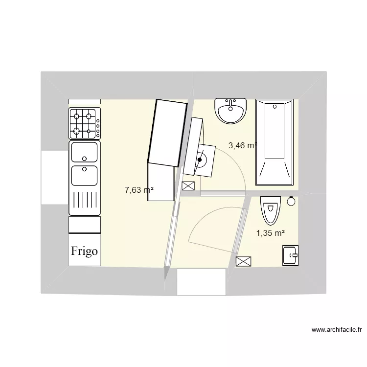 SdB Douche WC CUISINE ELECTRICITE 2023 mars. Plan de SdB Douche WC CUISINE ELECTRICITE 2023 mars. Plan de