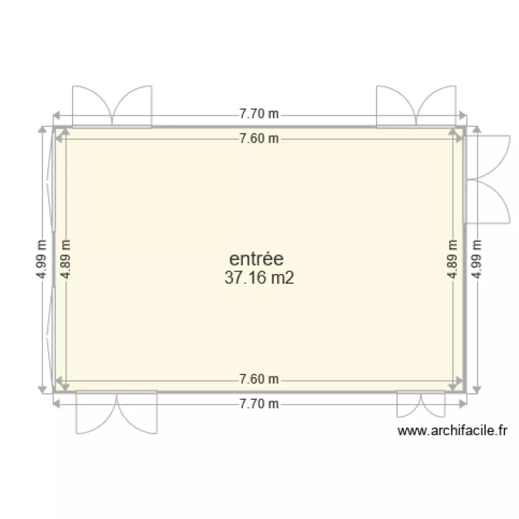 entrée . Plan de entrée . Plan de