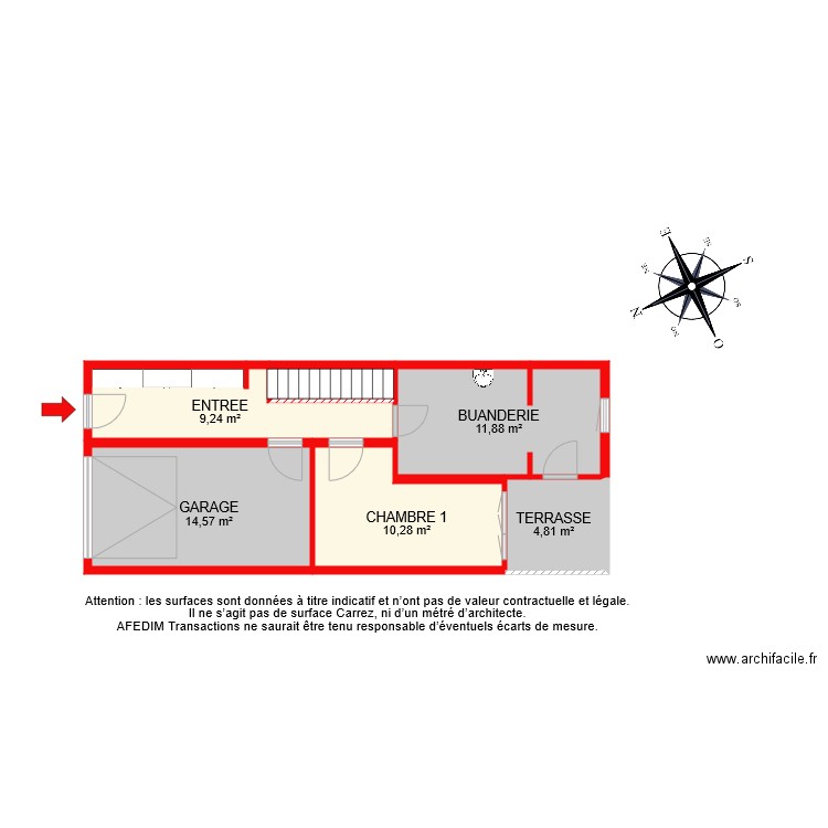 BI 7281 RDC. Plan de 0 pièce et 0 m2