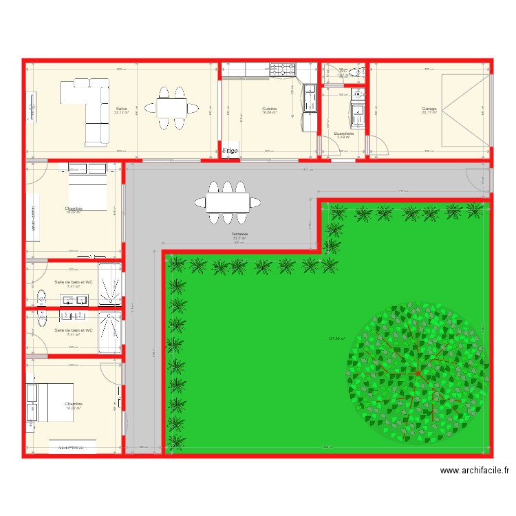 300 m2. Plan de 0 pièce et 0 m2