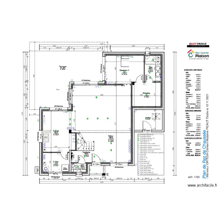 CLEM ET ELODIE 7. Plan de 0 pièce et 0 m2