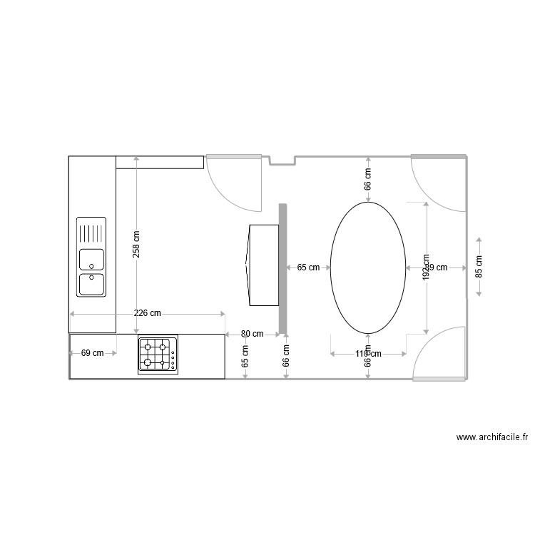 Cuisine ADV - Version 11. Plan de 0 pièce et 0 m2