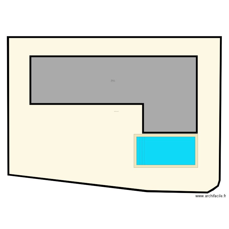 Piscine. Plan de 0 pièce et 0 m2