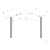 projet n1 plan de coupe toiture rénové