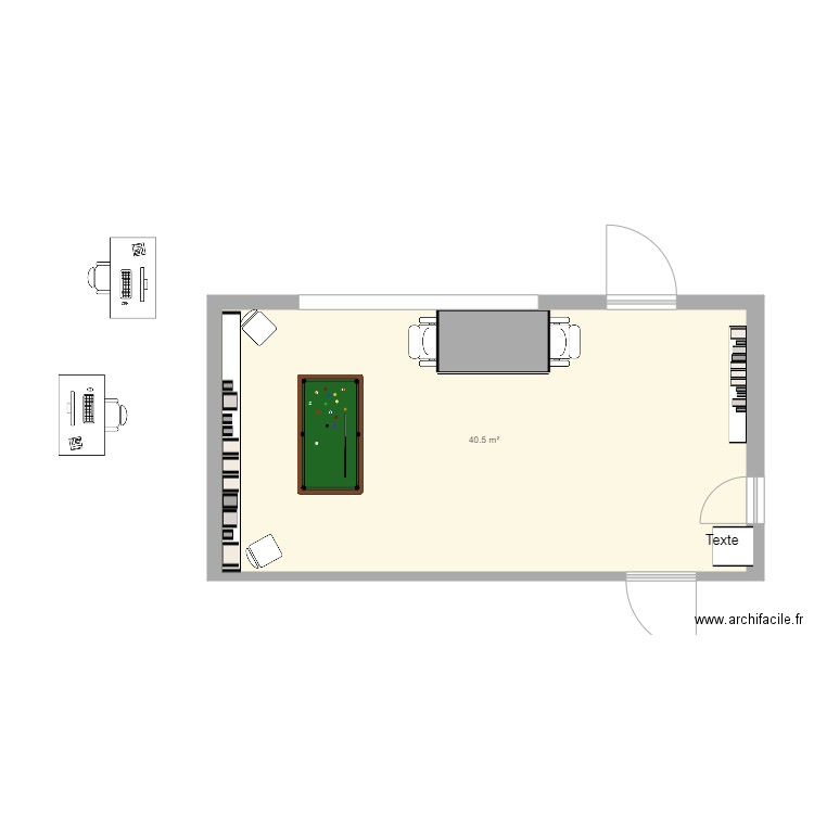 bureau grange . Plan de 0 pièce et 0 m2