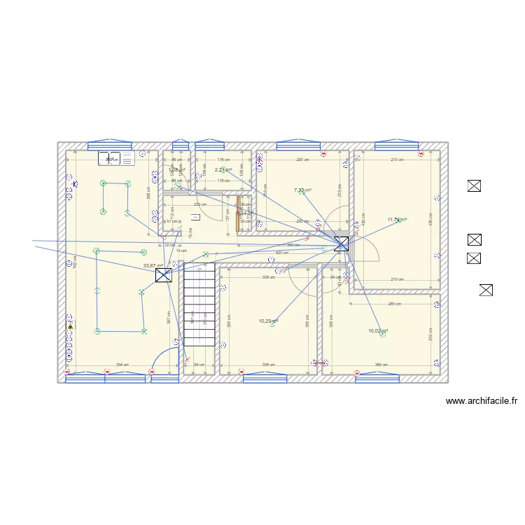 circuit Eclairage s. Plan de 