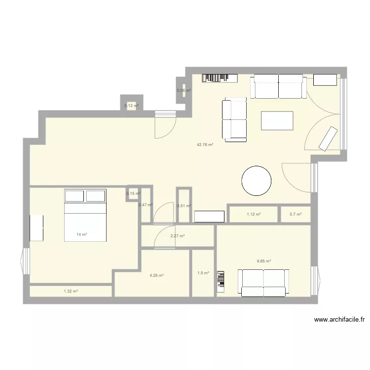 gambetta V2. Plan de 