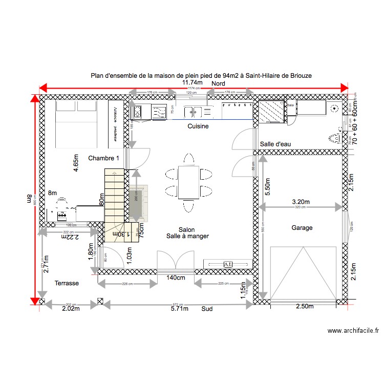 Plan Brouillon. Plan de 0 pièce et 0 m2