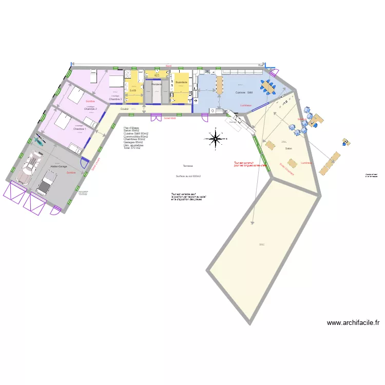 Maison soleil 204. Plan de Maison soleil 204. Plan de
