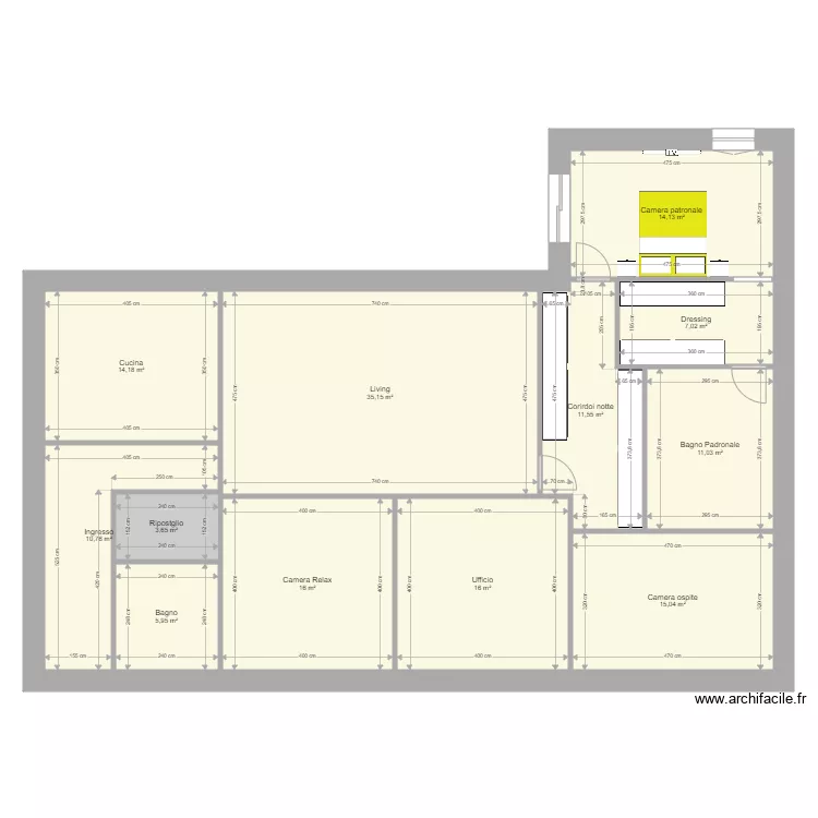 Habitable 4. Plan de 