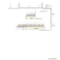 S&eacute;bastien LA CL&Ouml;TURE ALU  Cl&ocirc;ture mitoyenne c&ocirc;t&eacute; abri de jardin