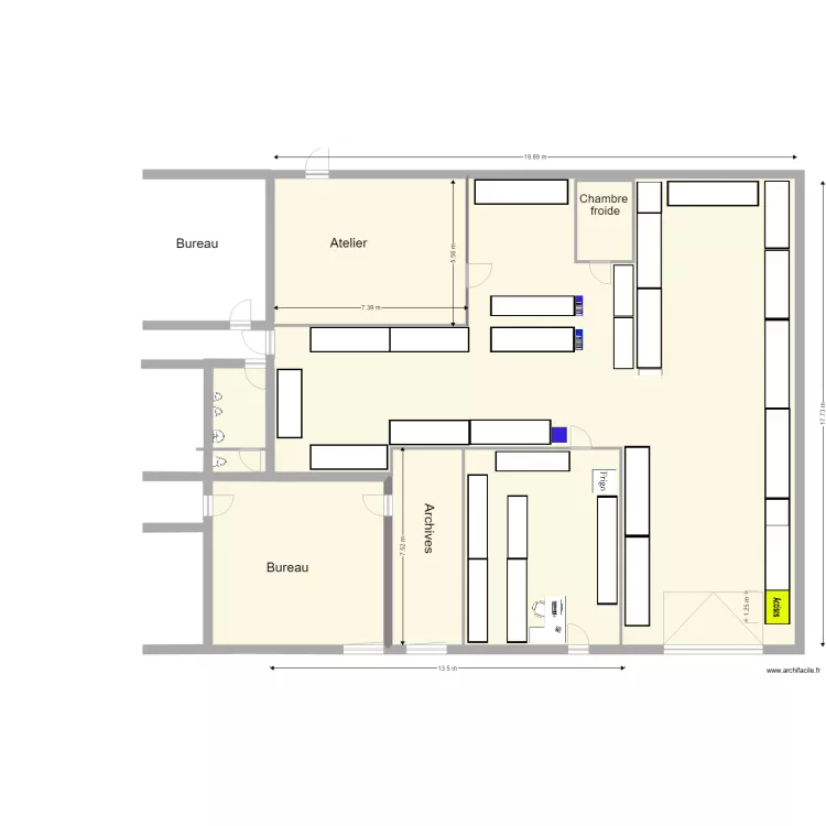 Dépot LES CAFES RECSI accises . Plan de Dépot LES CAFES RECSI accises . Plan de