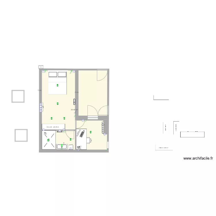 Suite Parentale v6xxx. Plan de 