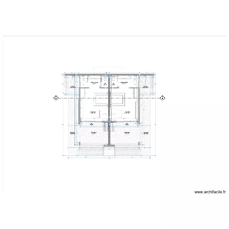 SUITE STANDARD - TERRA EDENA. Plan de SUITE STANDARD - TERRA EDENA. Plan de