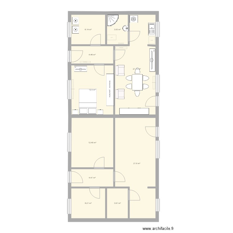 berardino 02. Plan de 0 pièce et 0 m2