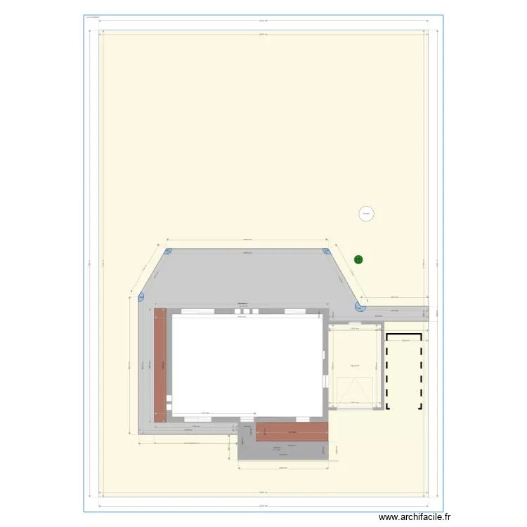 Terrasse 2. Plan de Terrasse 2. Plan de