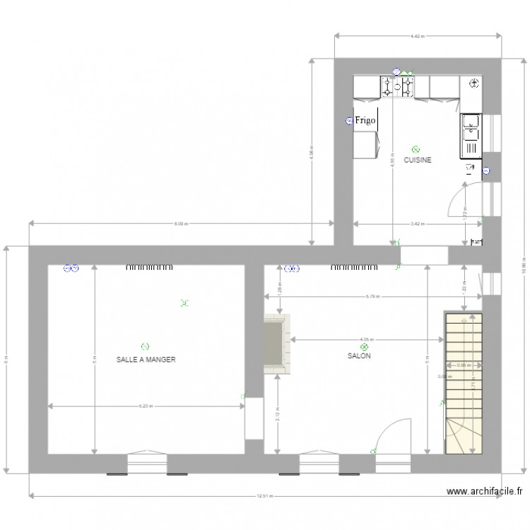 Indivision LACOUR. Plan de 0 pièce et 0 m2