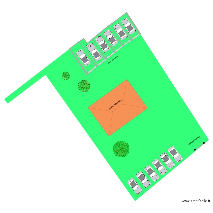 PLAN DE MASSE HERBLAY. Plan de 0 pièce et 0 m2