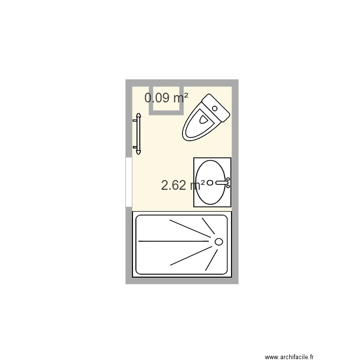 SALLE DE BAINS INES. Plan de 0 pièce et 0 m2