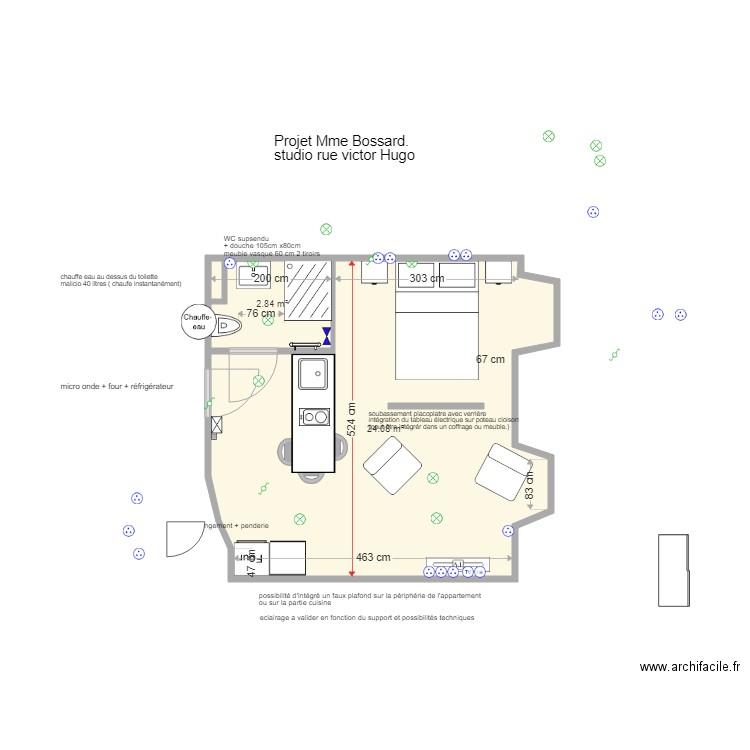 projet Bossard 5A1. Plan de 0 pièce et 0 m2