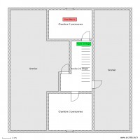 Auberge - Grenier - 3è étage - Chambre 2 personnes