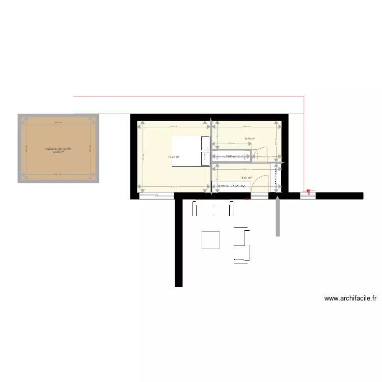 Langueux au plus grand. Plan de 