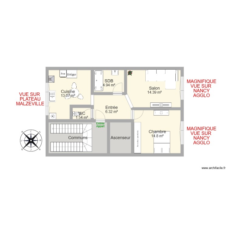 MATHIS. Plan de 0 pièce et 0 m2