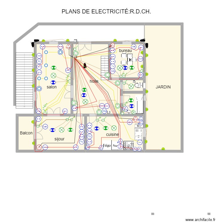 GALMA. R.D.CH.N1sssFFFBBBVVVxxxfffaaafgh. Plan de 9 pièces et 185 m2