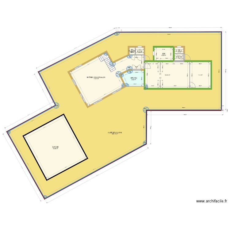 PLAN DEFINITIF 17 01 2022. Plan de 11 pièces et 559 m2