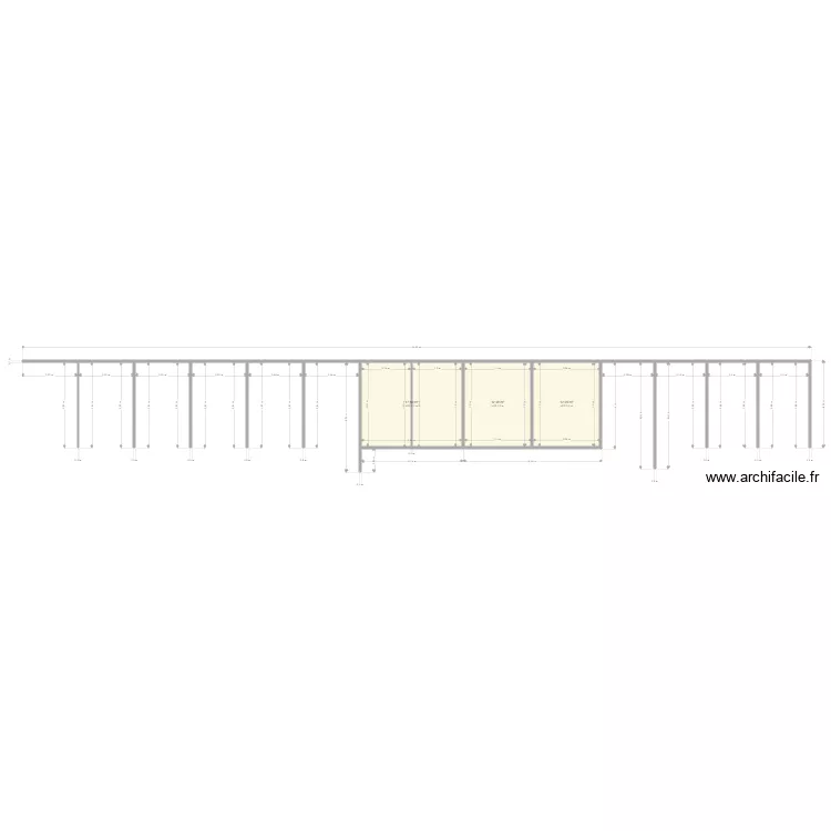EDS GENTILLY Parking. Plan de 