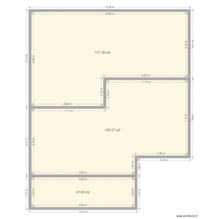 tony. Plan de 0 pièce et 0 m2