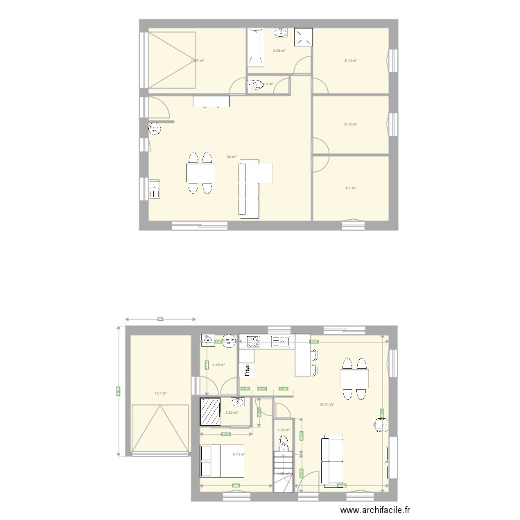 CADOREL. Plan de 0 pièce et 0 m2